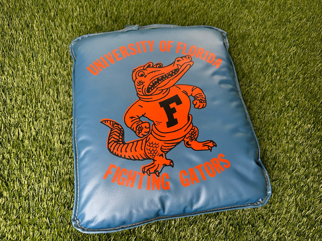 Vintage Florida Gators Seat Cushion Blue