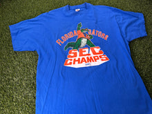 Load image into Gallery viewer, Vintage Florida Gators 1991 SEC Champs Shirt Blue - 2XL
