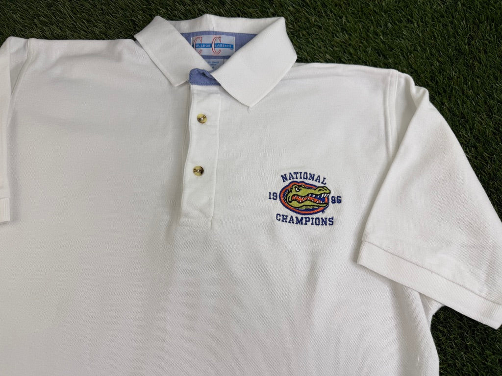 Vintage Florida Gators 96 Champs Polo - M