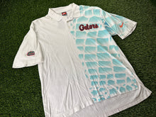 Load image into Gallery viewer, Vintage Florida Gators Swoosh Scales Polo White - L
