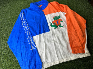 Vintage Florida Gators Colorblock Windbreaker Jacket - XL