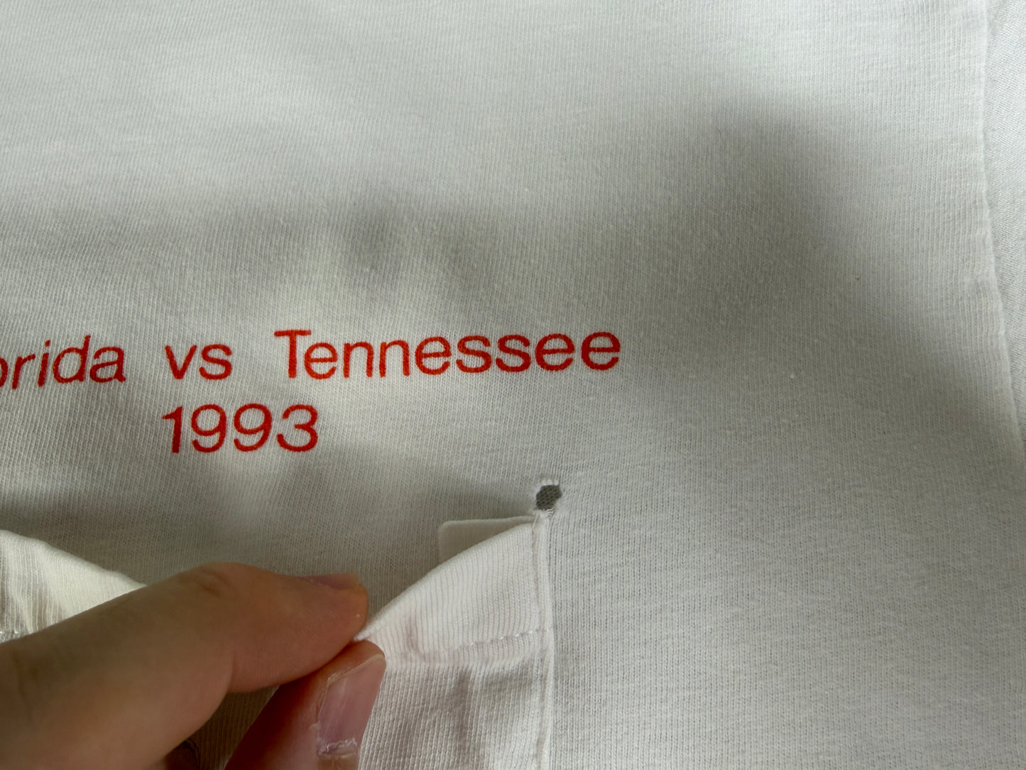 Vintage Florida Gators Tennessee 93 Shirt - L