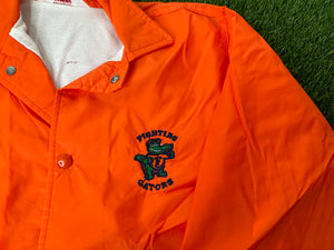 Vintage Florida Gators Coaches Style Windbreaker Jacket - Youth L