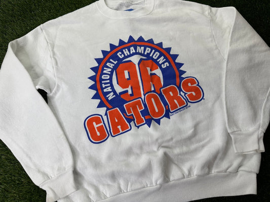 Vintage Florida Gators 96 Champs Sweatshirt - L