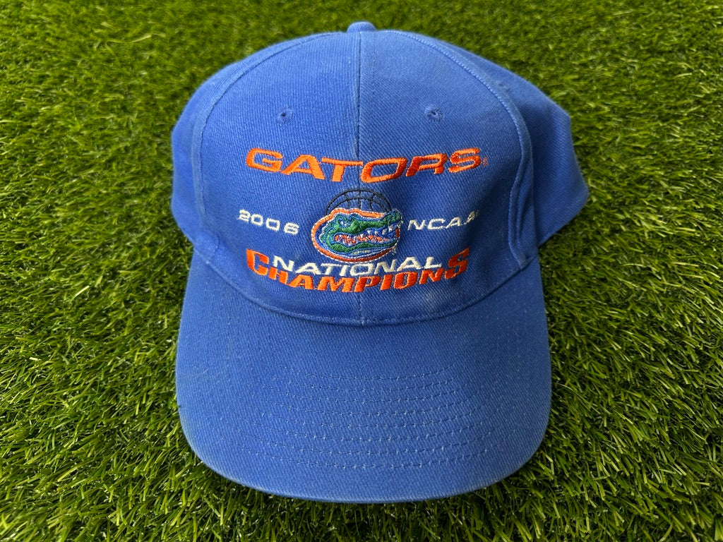 Vintage Florida Gators 06 Basketball Champs Strapback Hat