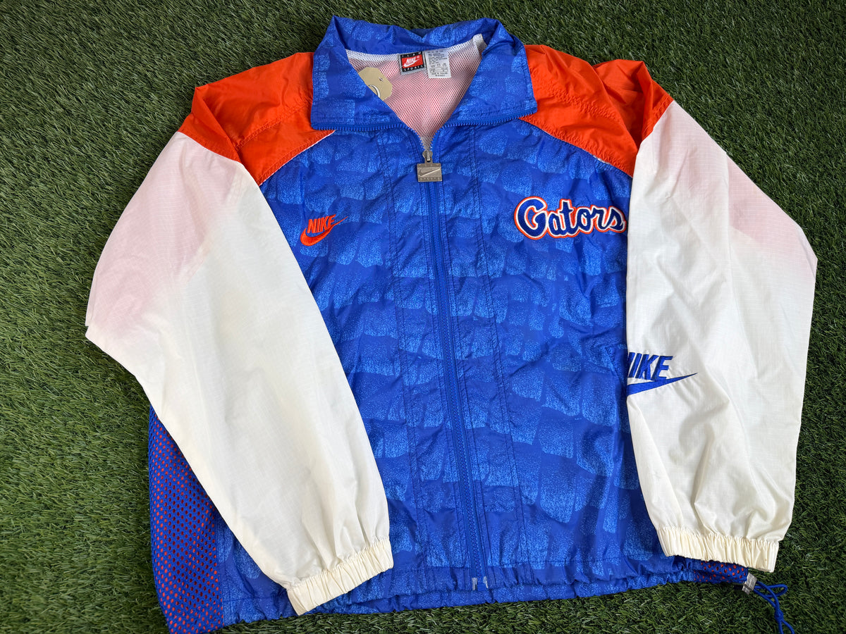 Vintage Florida Gators Scales Windbreaker Swoosh - M