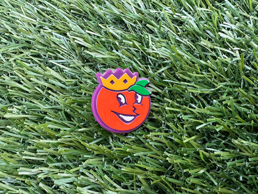 Vintage Orange Bowl Pin