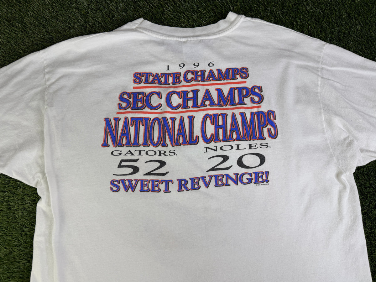 Vintage Florida Gators 96 Champs Cereal Shirt - XL