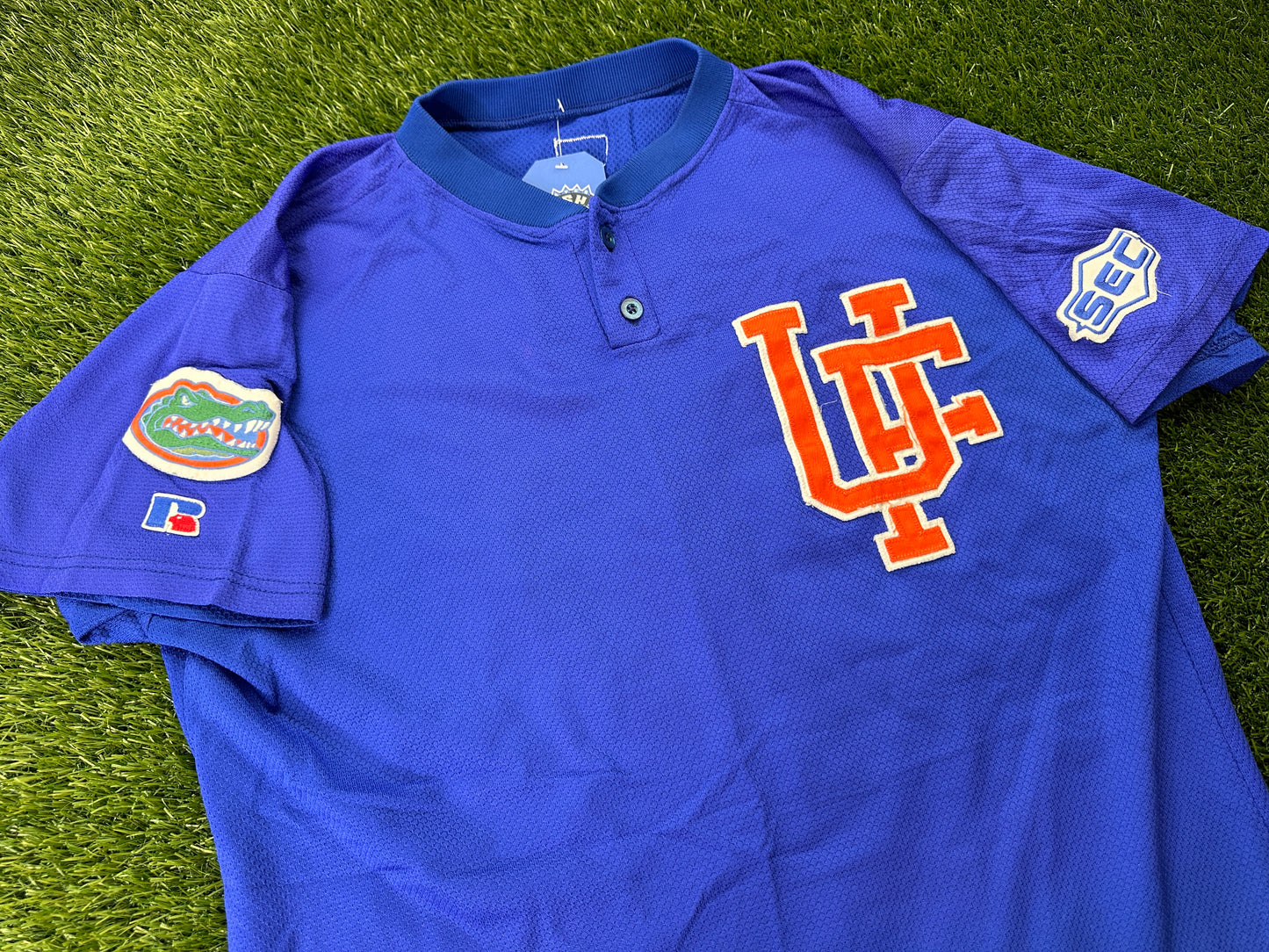 Vintage Florida Gators Team Issued Baseball Jersey - L