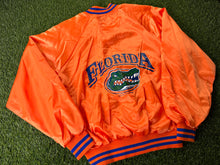 Load image into Gallery viewer, Vintage Florida Gators Orange Satin Jacket Head - L
