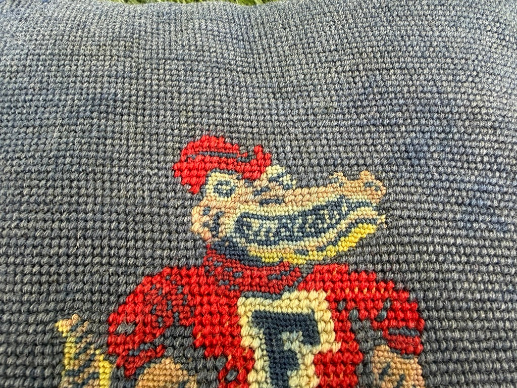 Vintage Florida Gators Pillow