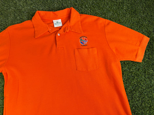 Vintage Florida Gators Polo Circle Logo - M