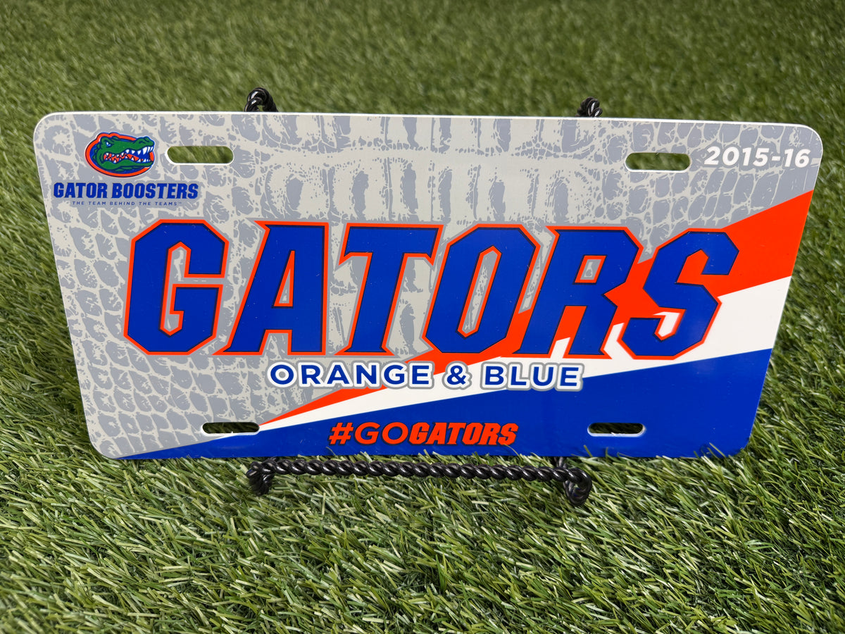 Florida Gators 2015/16 License Plate