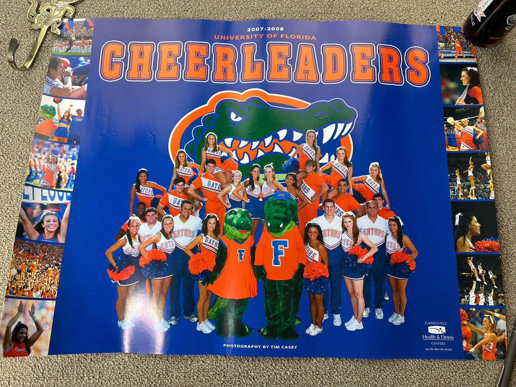 Florida Gators Cheerleaders 07-08 Poster