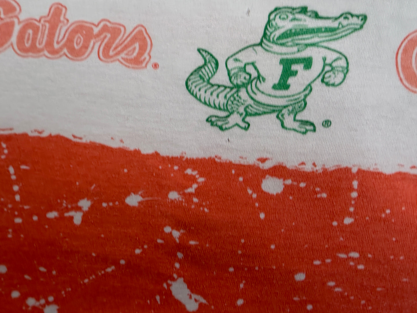 Vintage Florida Gators Splatter Shirt - XL