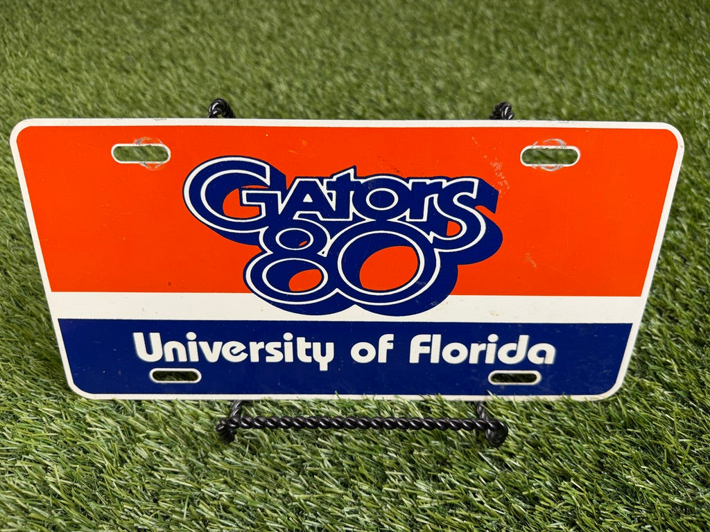 Vintage Florida Gators Metal License Plate