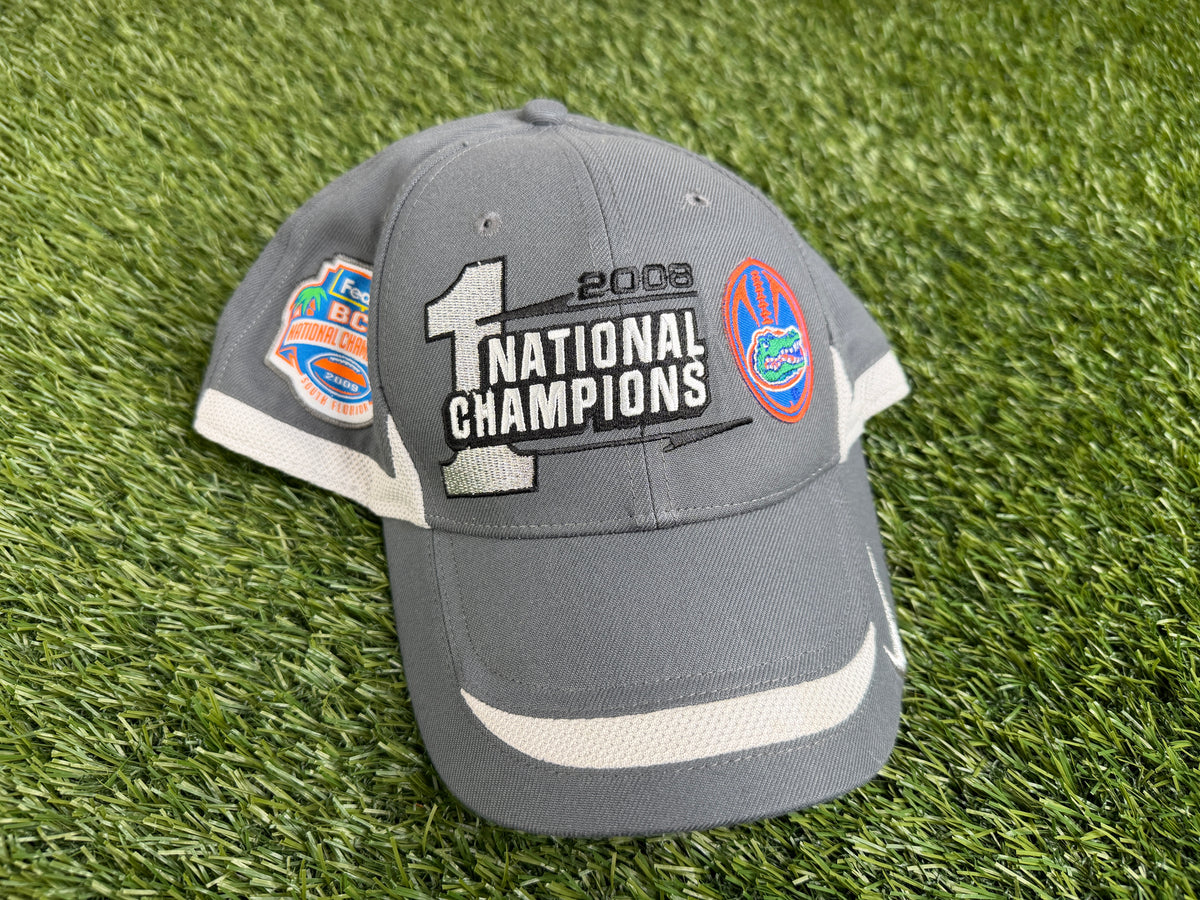 Vintage Florida Gators 08 Football Champs Strapback Hat