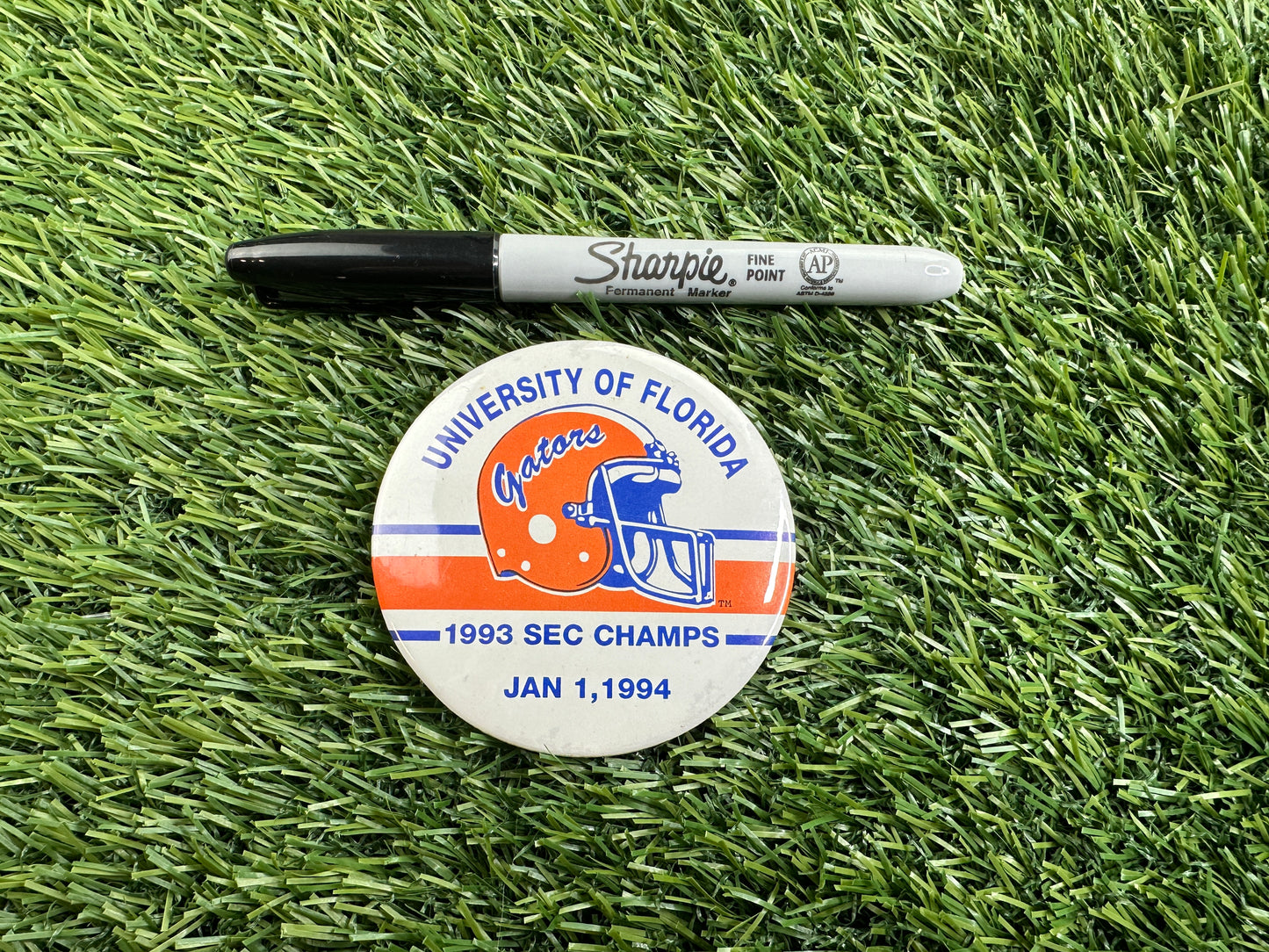 Vintage Florida Gators 1993 SEC Champs Button