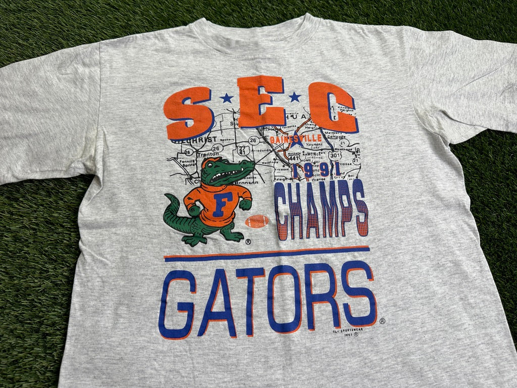 Vintage Florida Gators 1991 SEC Champs Shirt - M