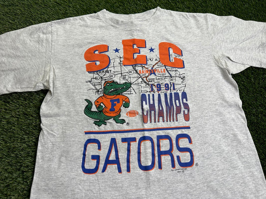 Vintage Florida Gators 1991 SEC Champs Shirt - M