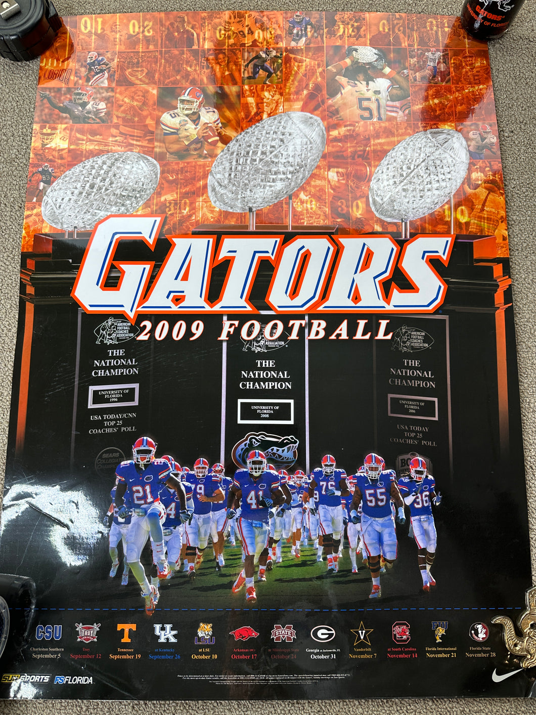 Florida Gators Football 2009 Poster