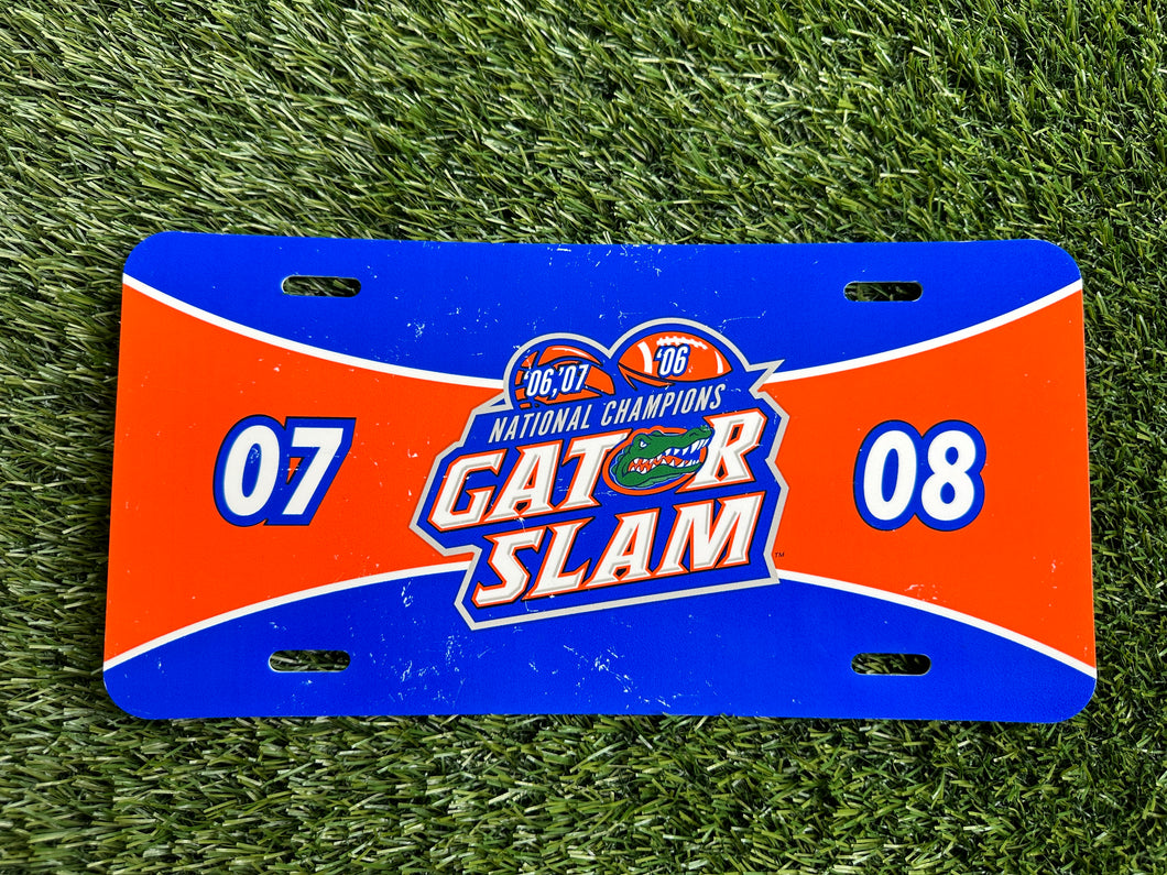 Florida Gators Gator Slam License Plate