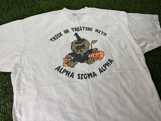 Vintage University of Florida Alpha Sigma Alpha 1994 Fall Formal Shirt - XL