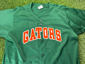Vintage Gators Baseball Jersey Green - L