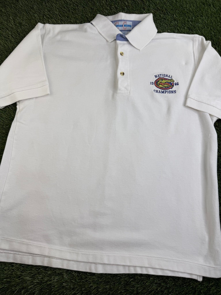 Vintage Florida Gators 96 Champs Polo - M