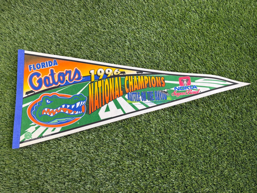 Vintage Florida Gators 1996 Champs Pennant