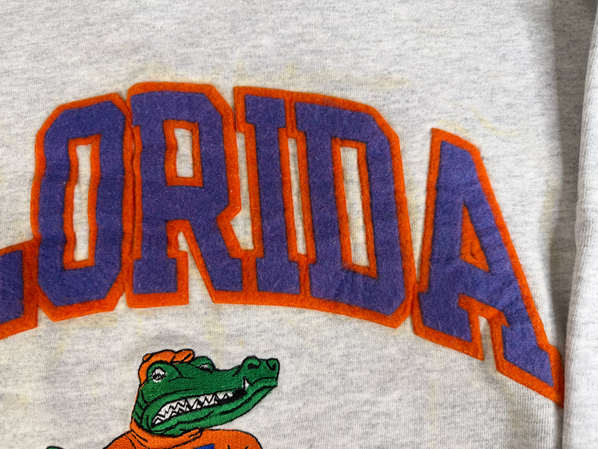 Vintage Florida Gators Sweatshirt Felt - XL