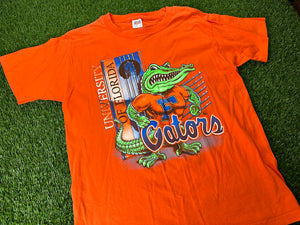 Vintage Florida Gators Albert Shirt Orange Tower - L