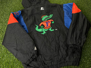 Vintage Florida Gators Starter Puffer Jacket Black - M
