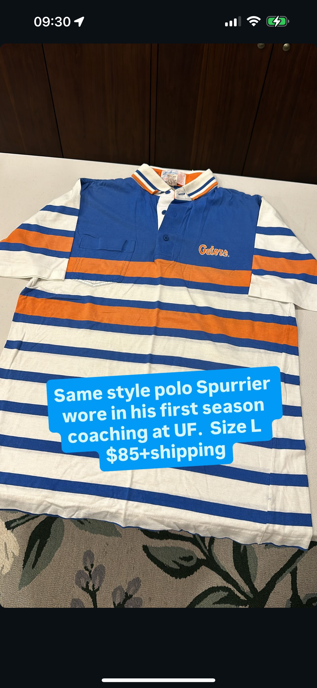 Spurrier polo
