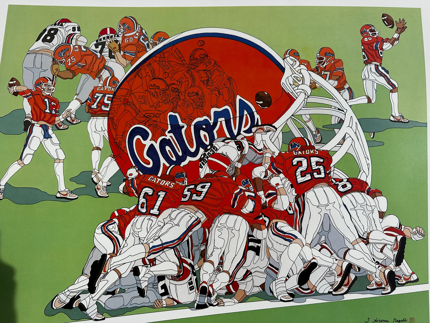 1984 SEC Champs Art Print Poster
