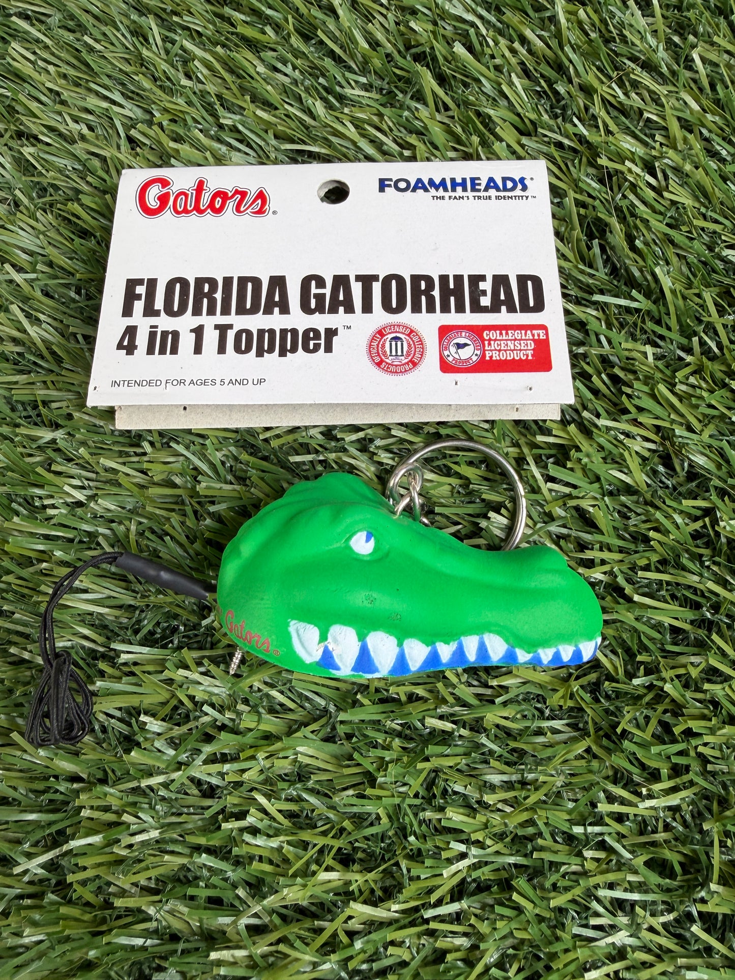 Vintage Florida Gators Foam Keychain