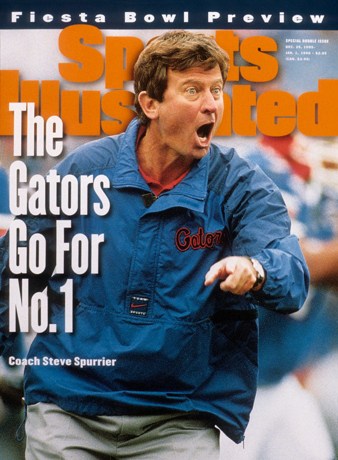 Vintage Florida Gators Spurrier Windbreaker Jacket - L
