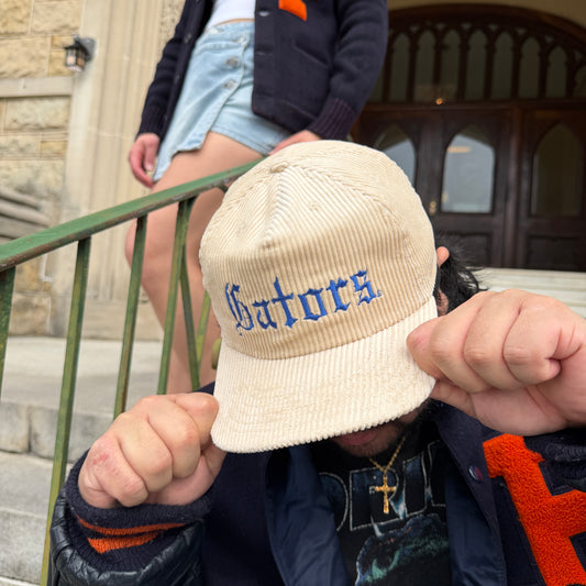 Dave's "Gators" Old English Corduroy Hat