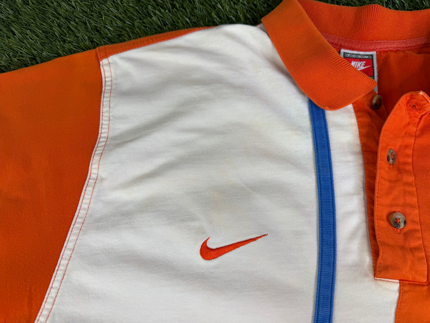 Vintage Florida Gators Swoosh Striped Polo - L