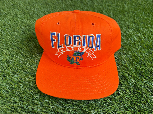 Vintage Albert Orange Snapback Hat