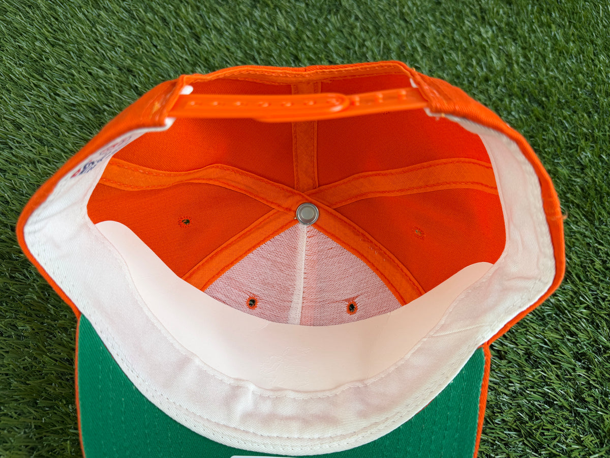 Vintage Albert Orange Snapback Hat