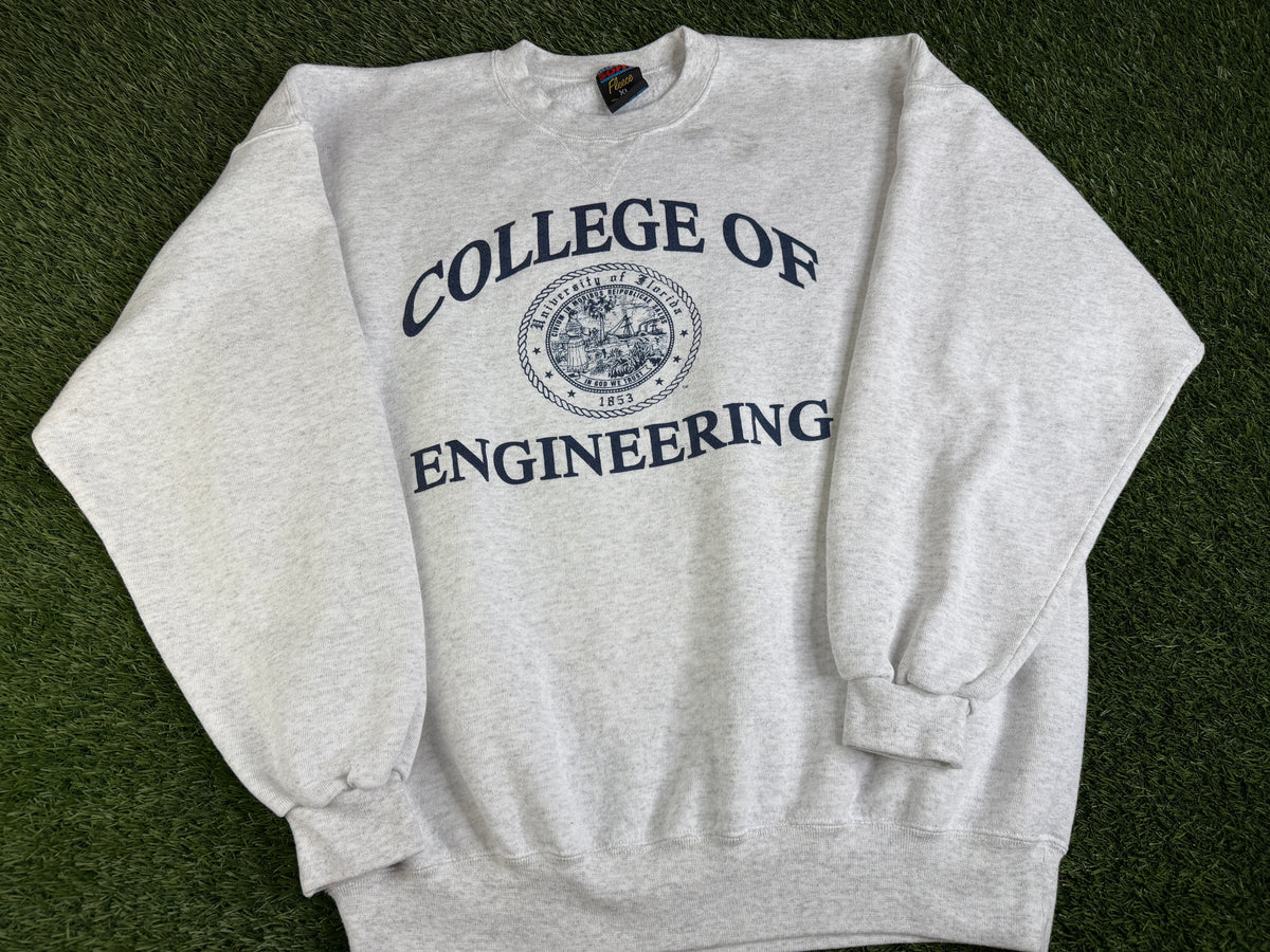 Vintage University of Florida Engineering Sweatshirt - XL