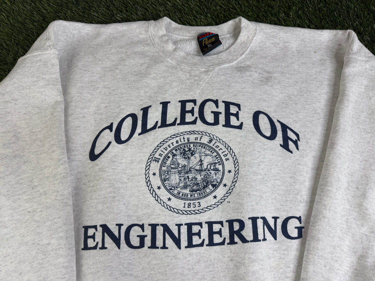 Vintage University of Florida Engineering Sweatshirt - XL
