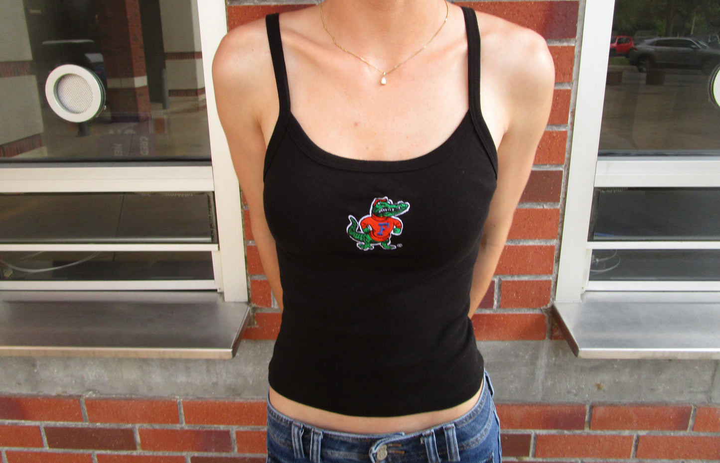 Florida Gators Baby Tee Tank Black