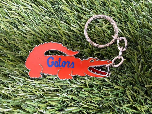 Vintage Florida Gators Alligator Keychain
