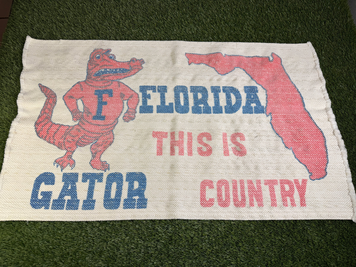 Vintage Florida Gators Tapestry Rug