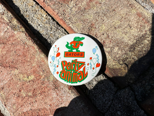 Vintage Florida Gators Button Party