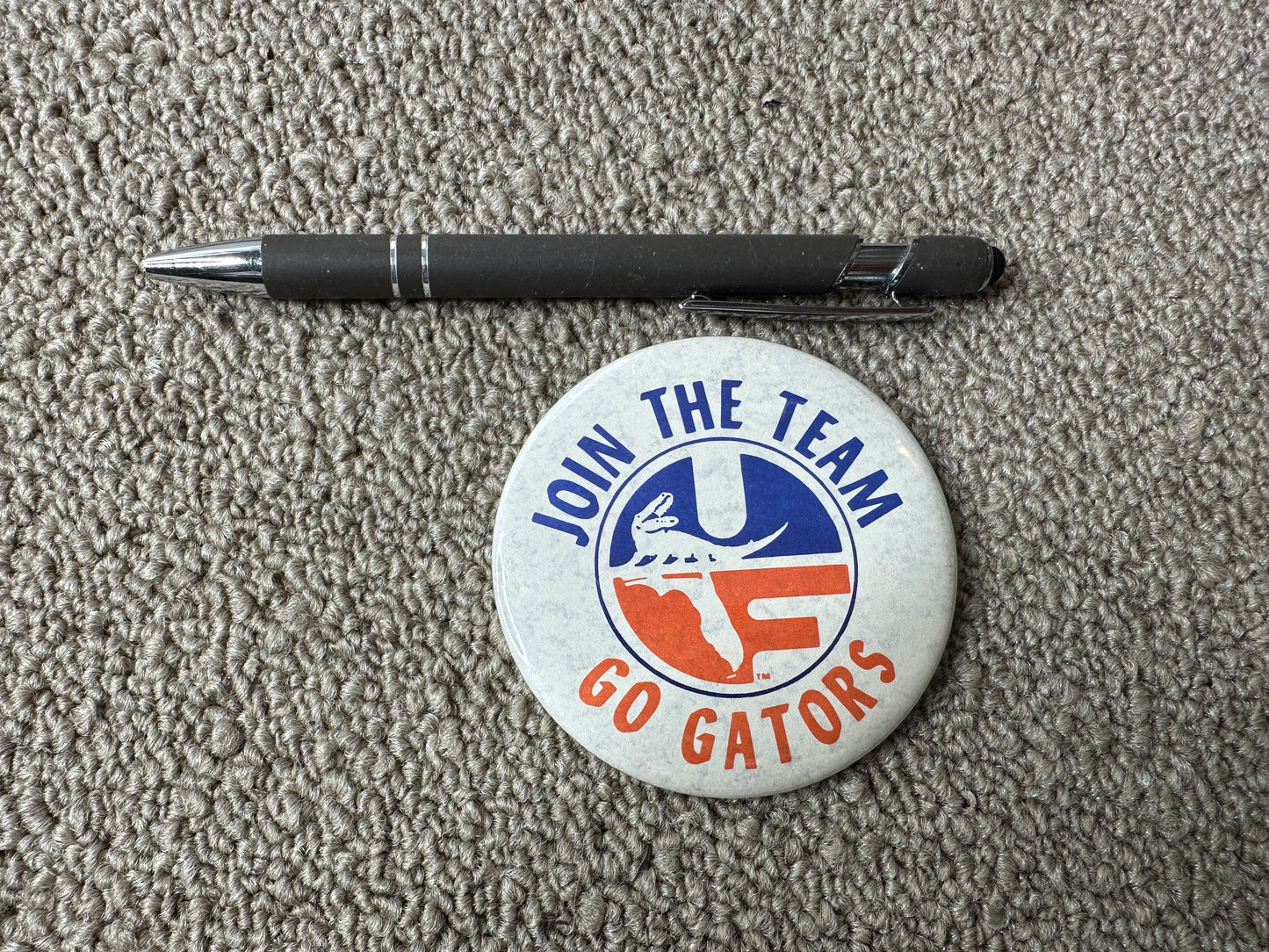 Vintage Florida Gators Button Team
