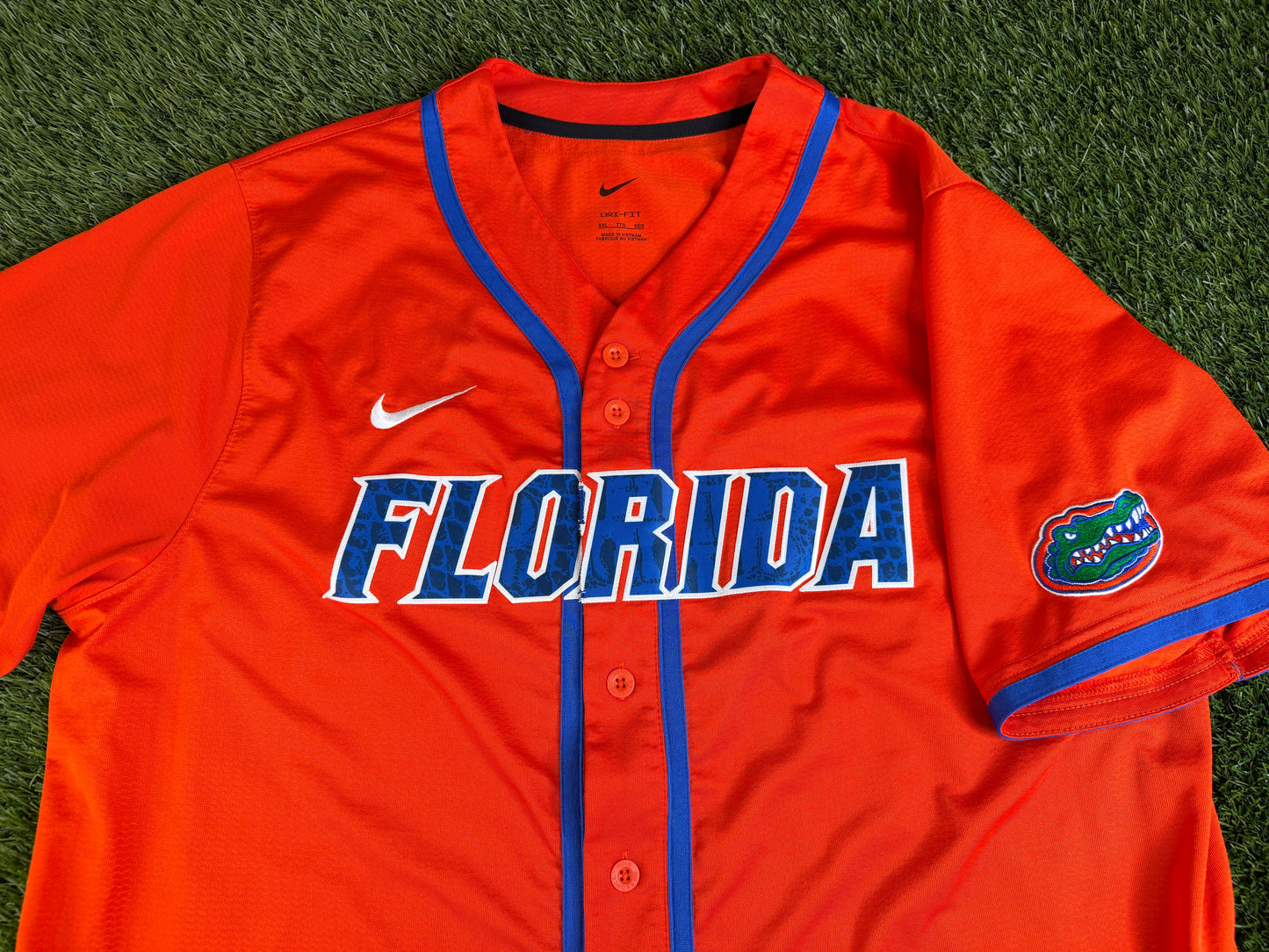 Florida Gators Scales Baseball Jersey - XL