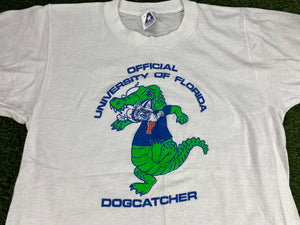 Vintage Florida Gators Dogcatcher Shirt White - S